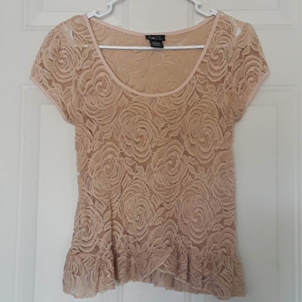 Floral Knit Blouse